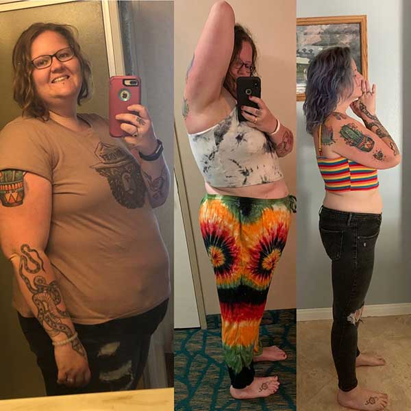 Weightloss Journey of a woman