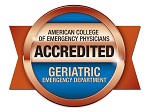 Accredited Bronze Seal for Geriatric Emergency Departments