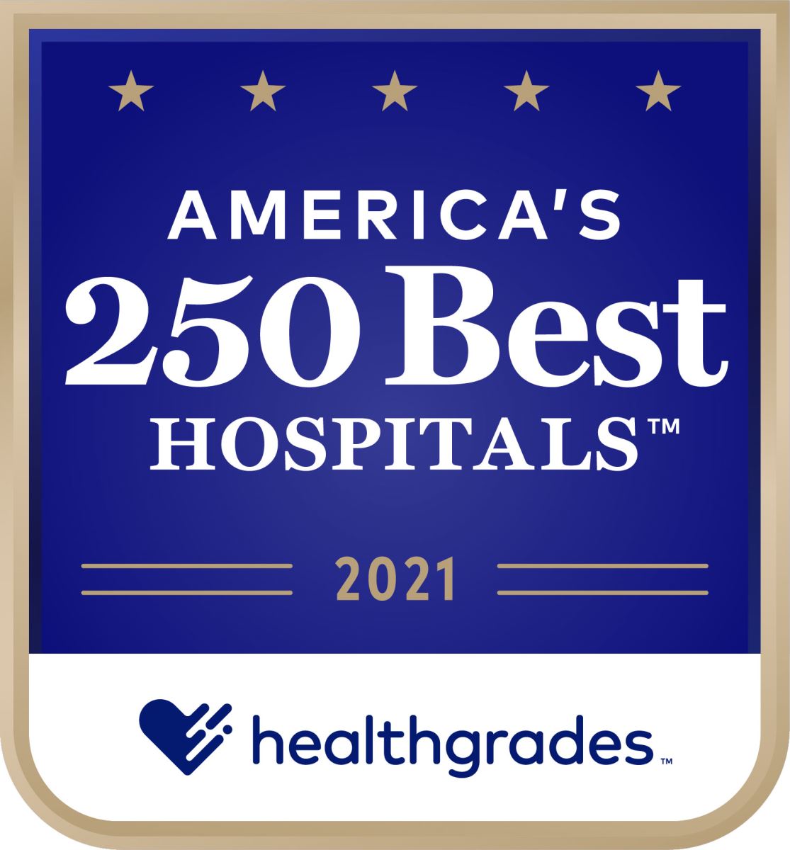 Healthgrades America's 250 Best Hospitals 2021