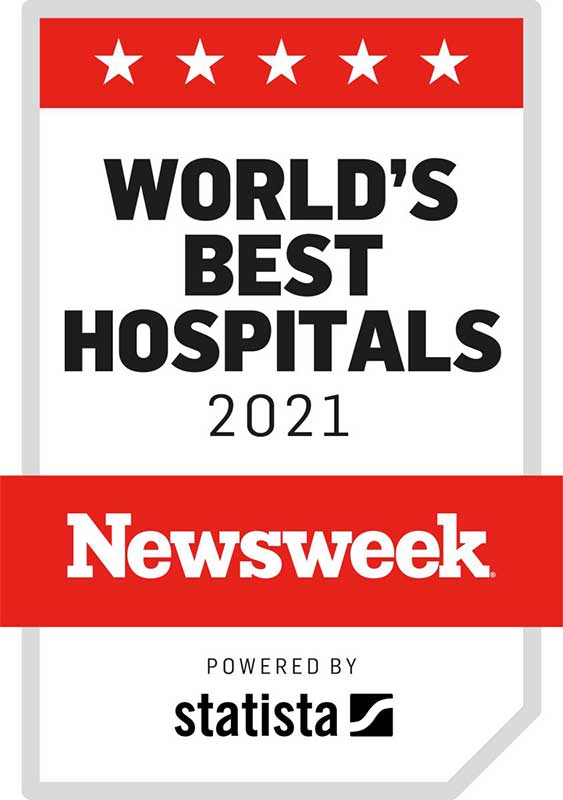 Newsweek Award for World's Best Hospital 2021